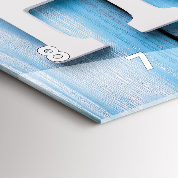 Vízszintes üvegóra A feliratos ház