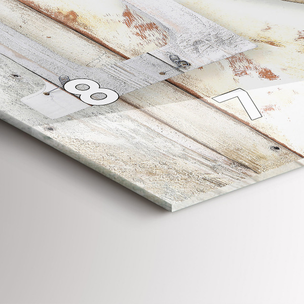 Vízszintes üvegóra A szerelem felirat