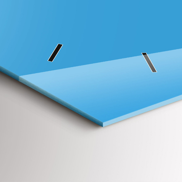 Vízszintes üvegóra Szín kék