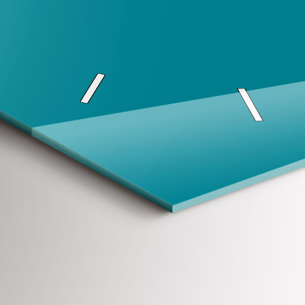 Vízszintes üvegóra Tenger színe