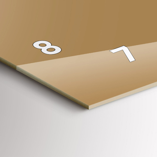 Vízszintes üvegóra Színe sötét bézs