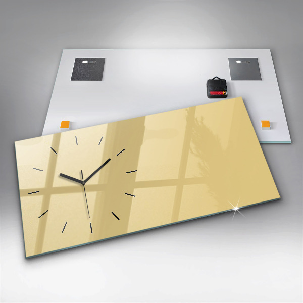 Vízszintes üvegóra Krém színű