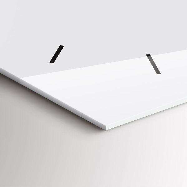 Vízszintes üvegóra Színe sötét fehér