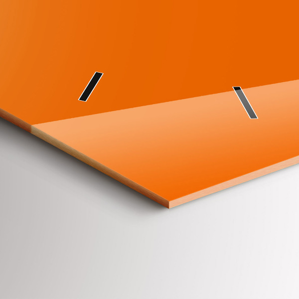 Vízszintes üvegóra Narancs színű