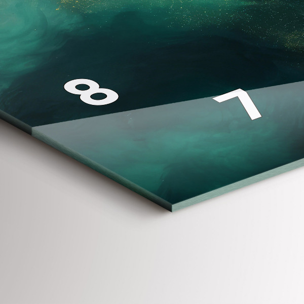 Vízszintes üvegóra Szerpentin