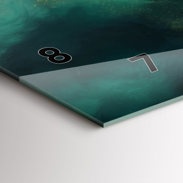 Vízszintes üvegóra Szerpentin