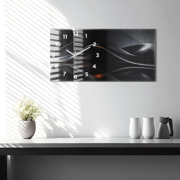 Vízszintes üvegóra Absztrakció