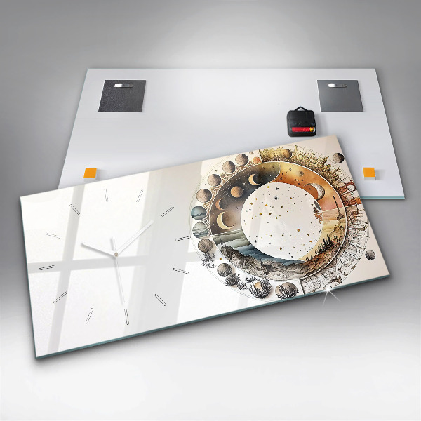 Vízszintes üvegóra Csillagászati óra