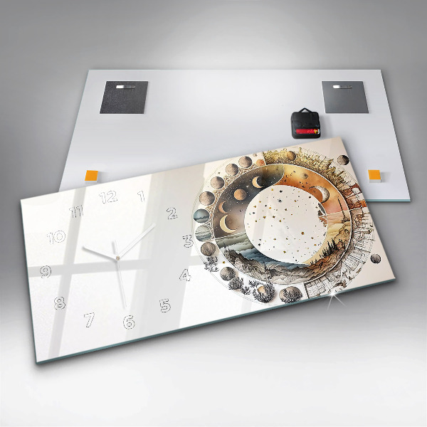 Vízszintes üvegóra Csillagászati óra