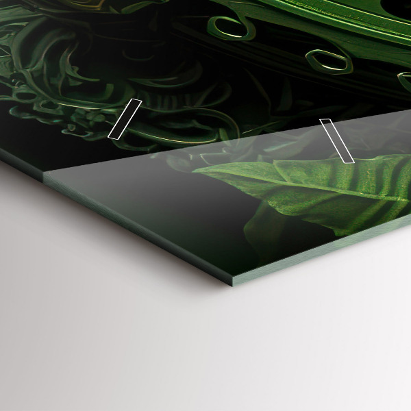 Vízszintes üvegóra Zöld mechanizmus