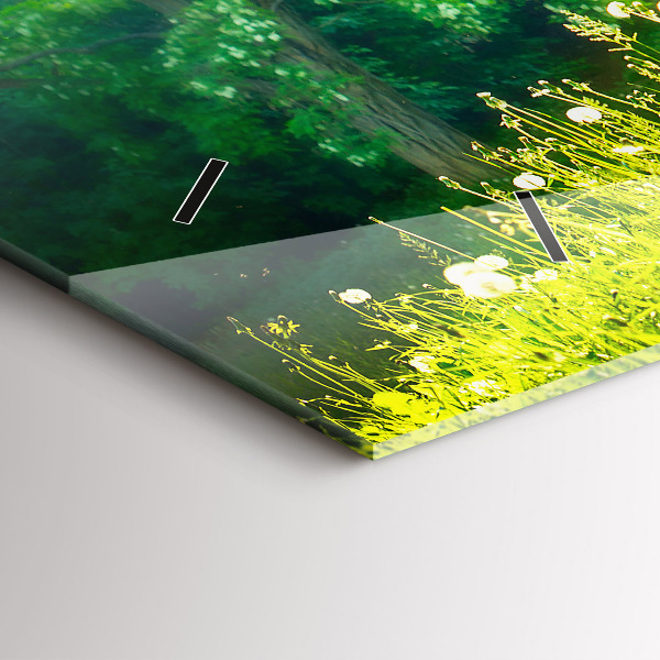 Vízszintes üvegóra Tavaszi természet