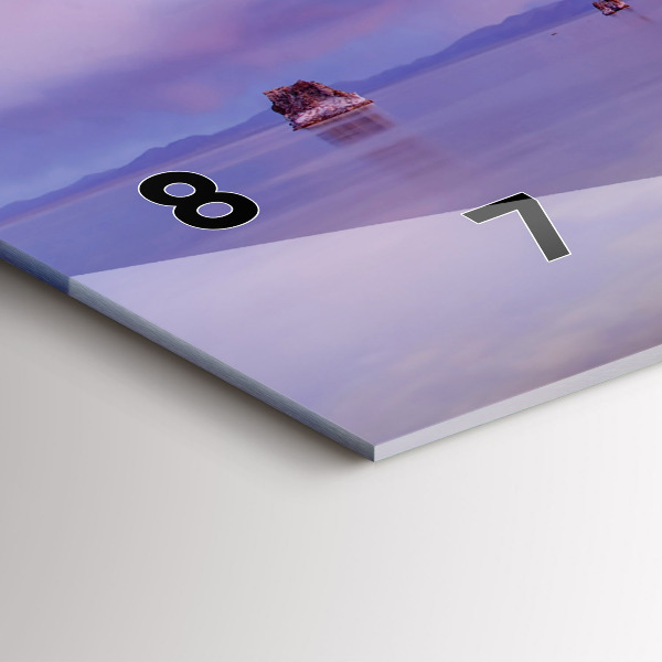 Vízszintes üvegóra Napkelte Kalifornia