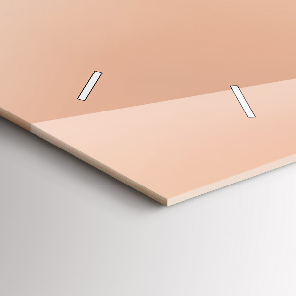 Vízszintes üvegóra Flamingo illusztráció