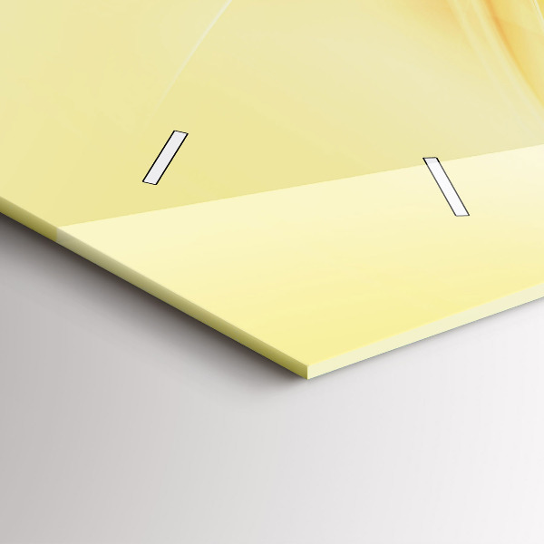 Vízszintes üvegóra Absztrakciós hullámok