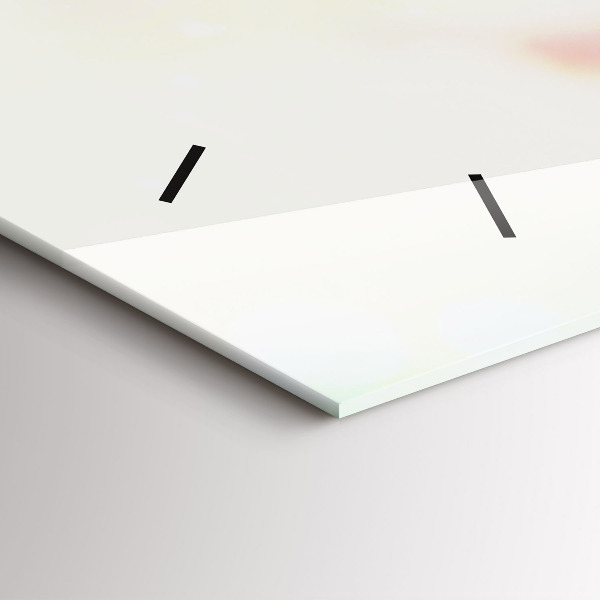 Vízszintes üvegóra Tavaszi virágok