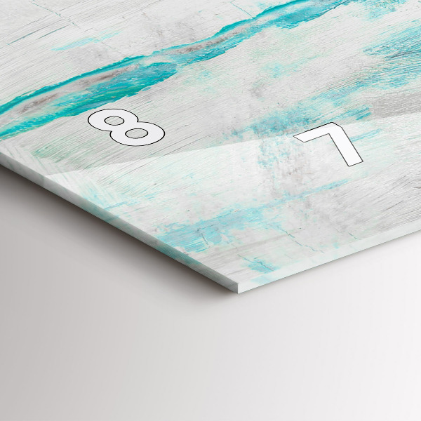 Vízszintes üvegóra Olaj textúra absztrakt