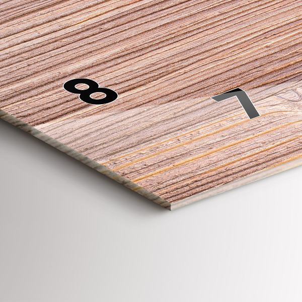 Vízszintes üvegóra Paprika