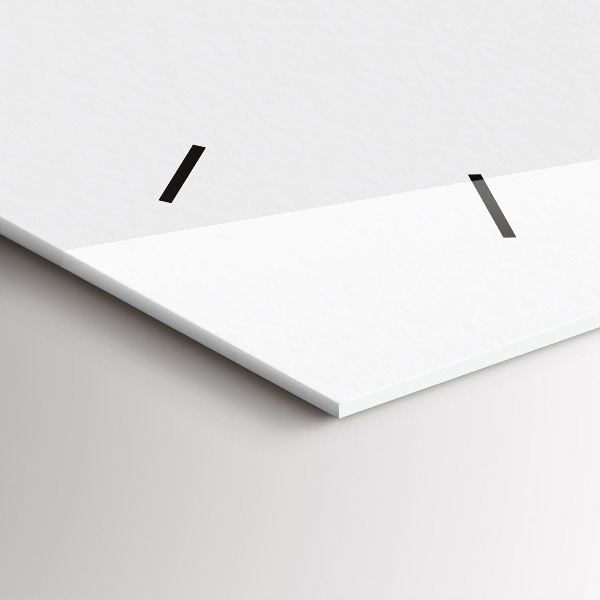 Vízszintes üvegóra Divatos nő