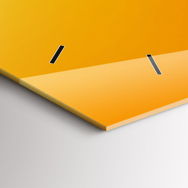 Vízszintes üvegóra Narancs