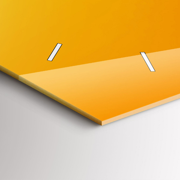 Vízszintes üvegóra Narancs