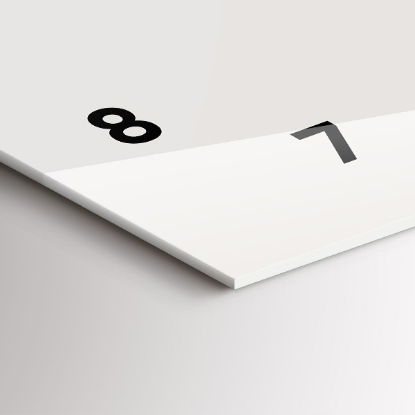 Vízszintes üvegóra egy tigris festett portréja