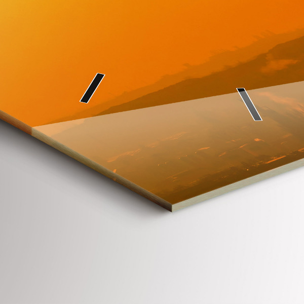 Vízszintes üvegóra Kilátás a brünni katedrálisra