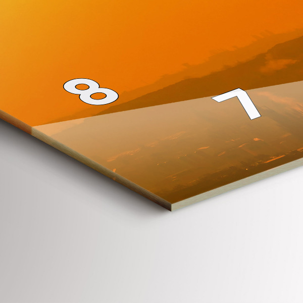 Vízszintes üvegóra Kilátás a brünni katedrálisra