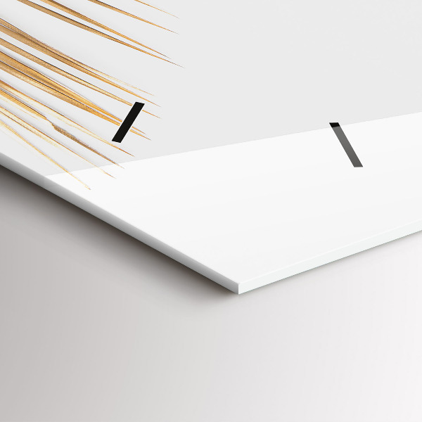 Vízszintes üvegóra Trópusi levelek