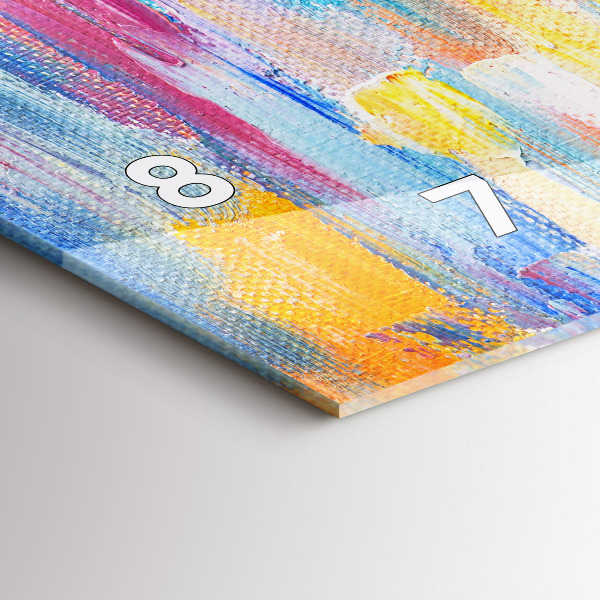 Vízszintes üvegóra Pár az esőben