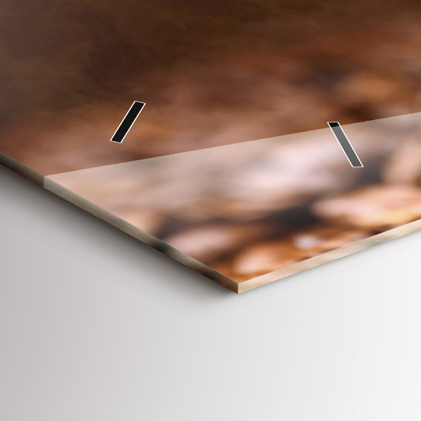 Vízszintes üvegóra Kávébab