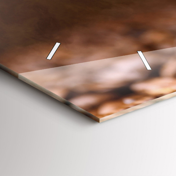 Vízszintes üvegóra Kávébab