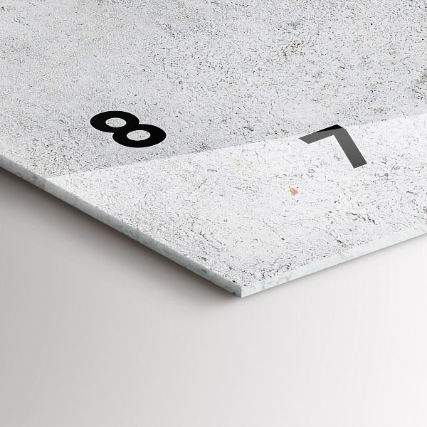 Vízszintes üvegóra Minimalista olajbogyó