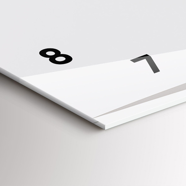 Vízszintes üvegóra Absztrakt levelek