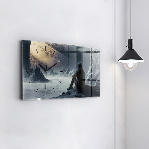 Vízszintes üvegóra Ember Űrbolygó