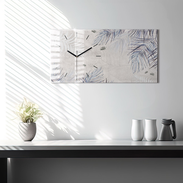 Vízszintes üvegóra Pálmalevél