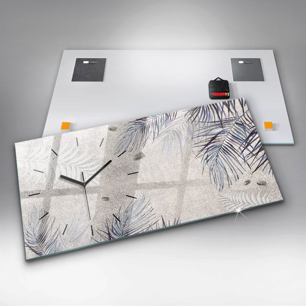 Vízszintes üvegóra Pálmalevél