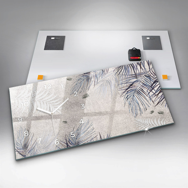 Vízszintes üvegóra Pálmalevél