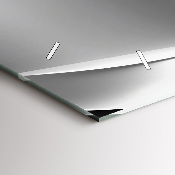 Vízszintes üvegóra Ezüst absztrakció