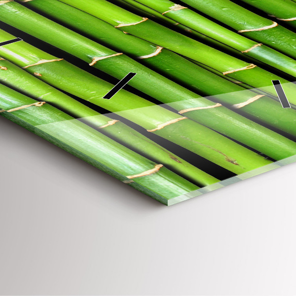 Szögletes fali üvegóra Ázsiai bambusz