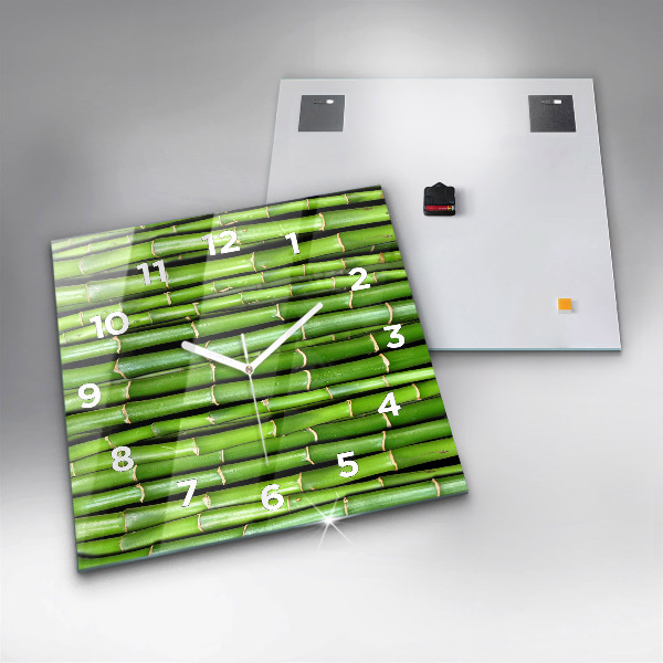 Szögletes fali üvegóra Ázsiai bambusz
