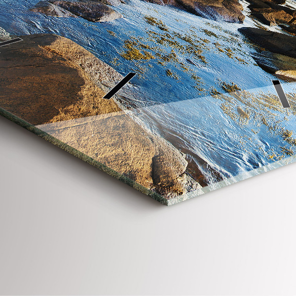 Szögletes fali üvegóra Annisquam világítótorony