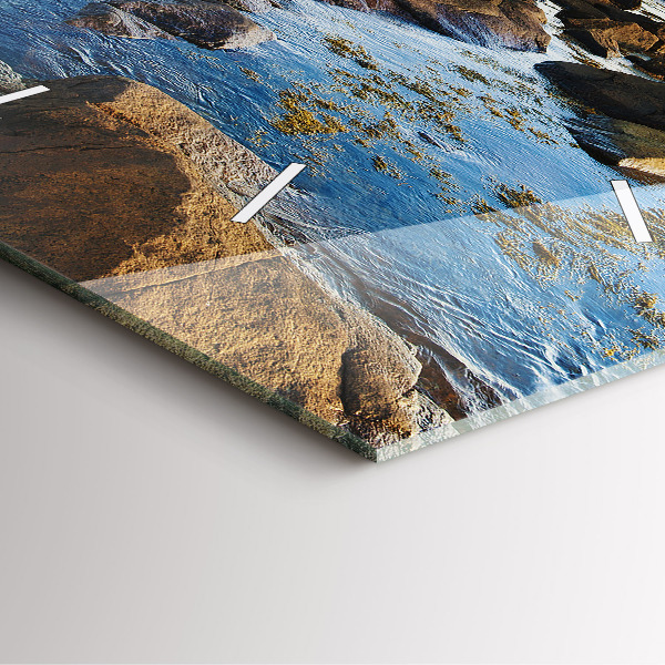 Szögletes fali üvegóra Annisquam világítótorony