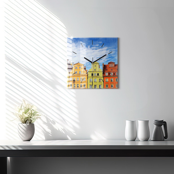 Szögletes fali üvegóra Wroclaw - Óváros