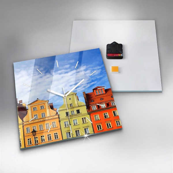 Szögletes fali üvegóra Wroclaw - Óváros