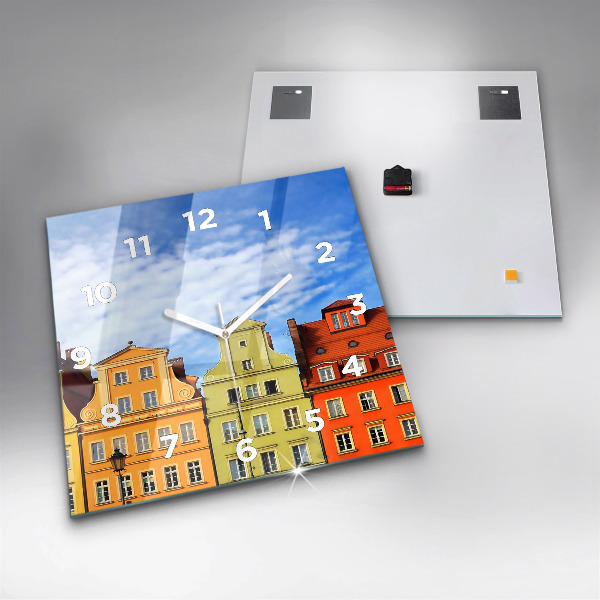 Szögletes fali üvegóra Wroclaw - Óváros