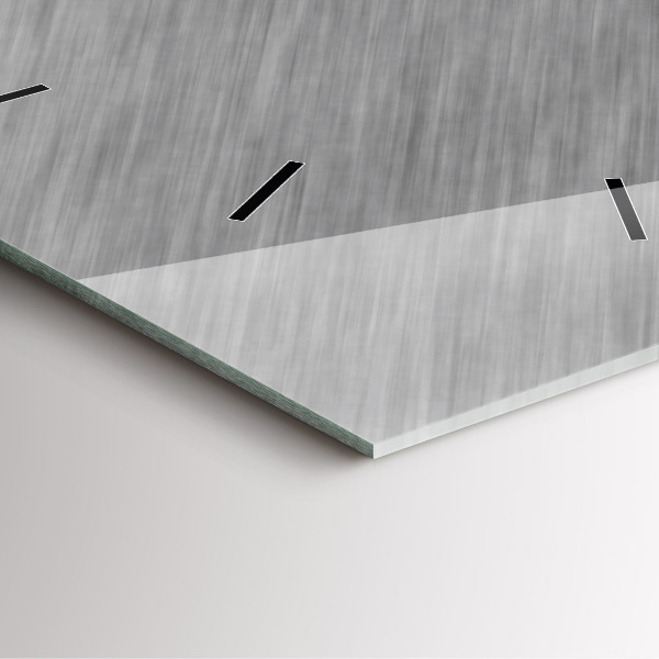 Szögletes fali üvegóra Fém fal