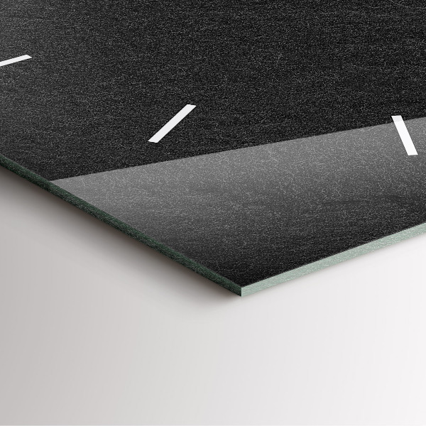 Szögletes fali üvegóra Sötét szikla