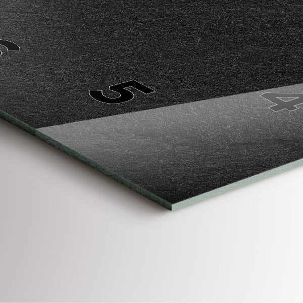 Szögletes fali üvegóra Sötét szikla