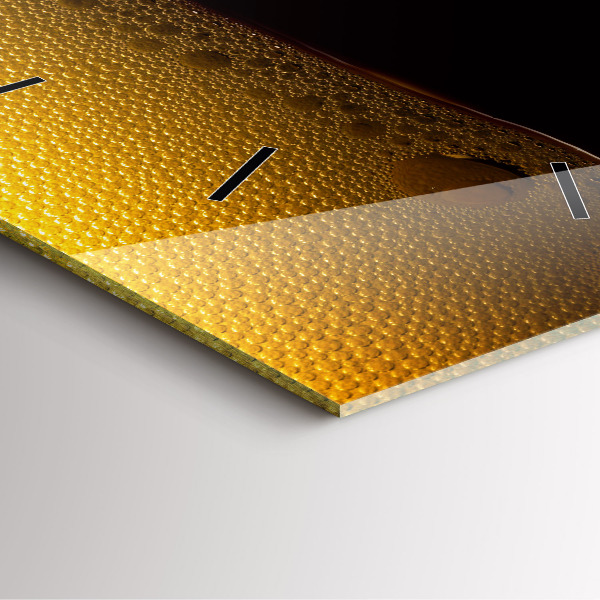 Szögletes fali üvegóra Narancslé