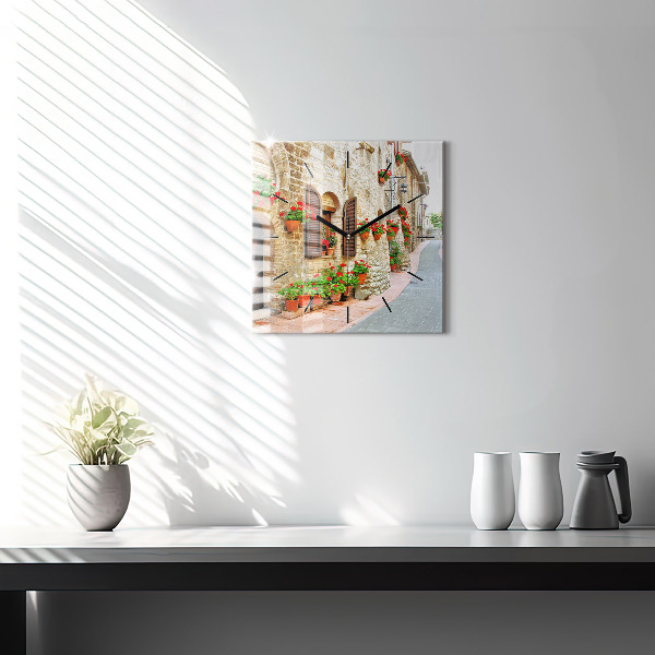 Szögletes fali üvegóra Festői utca